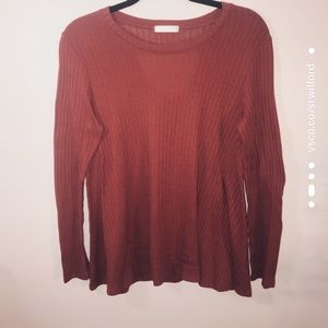 Burnt Orange Long Sleeve